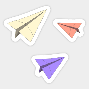 Paper Planes Sticker Pack Pastel Sticker